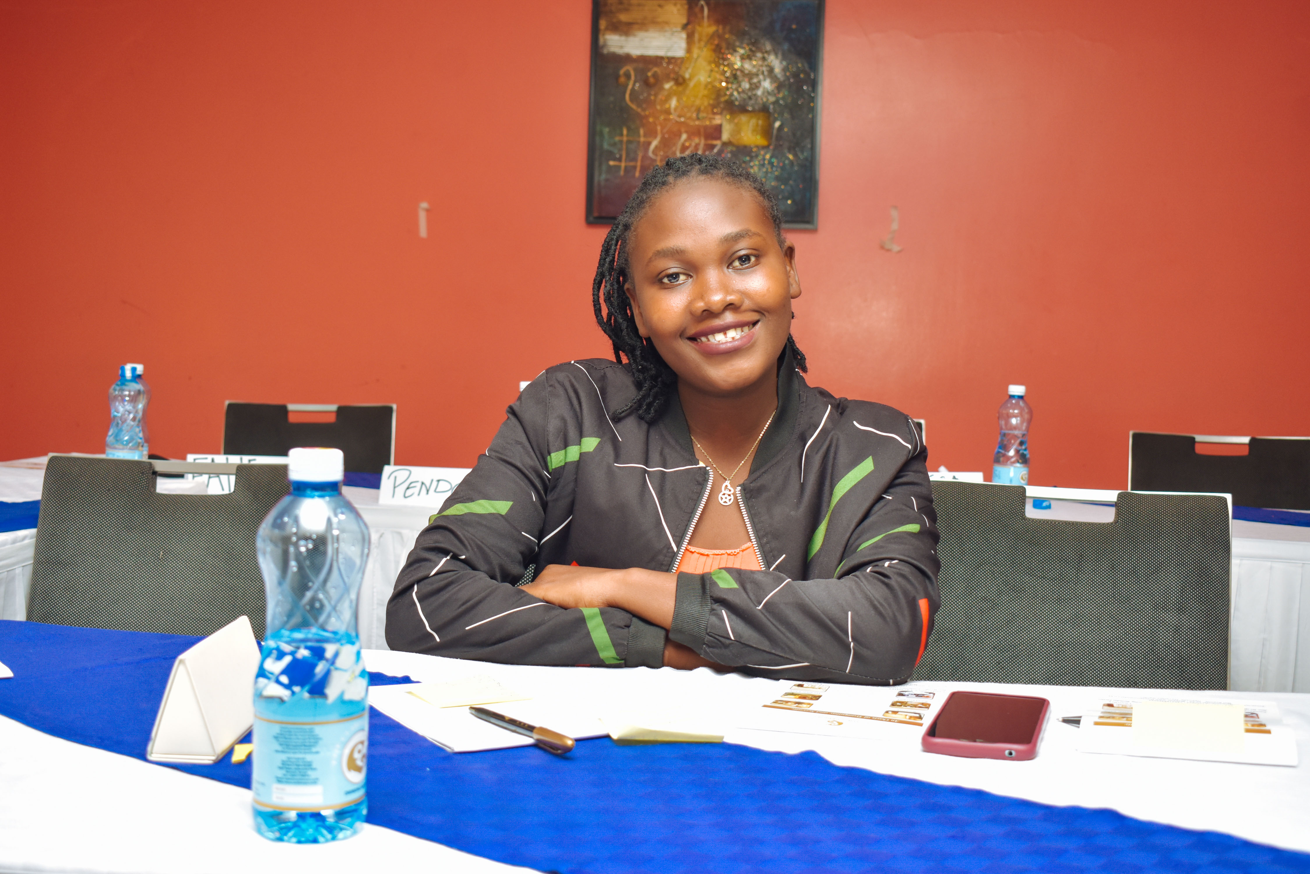 Beryl Wafula. Socio-economic Empowerment Lead Positive young women